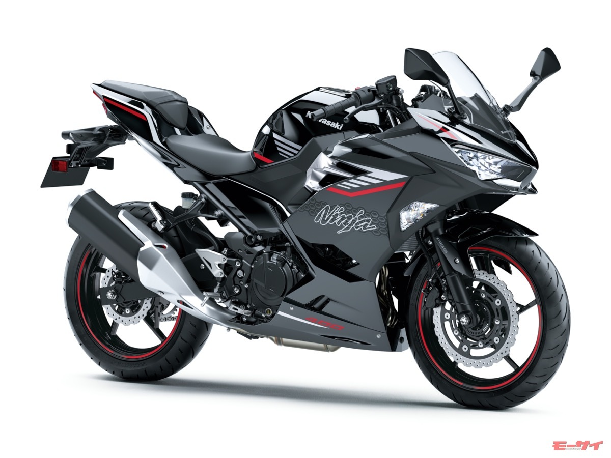 カワサキ「Ninja 400」が2025年モデルでカラー変更！グレー系2色