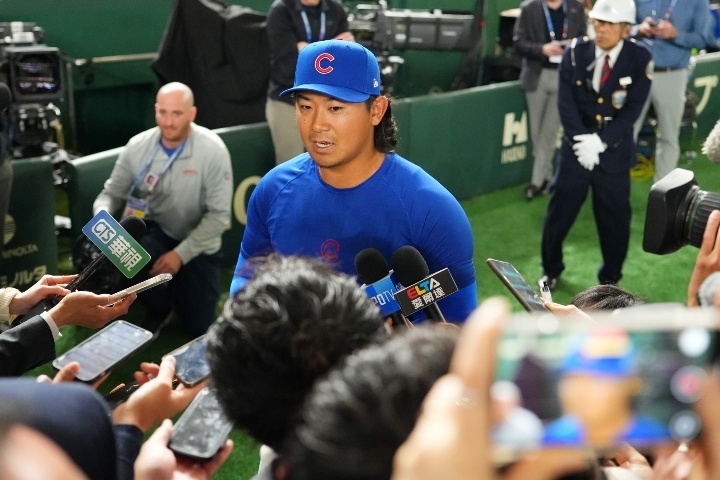 今永昇太が“日本人初のメジャーリーガー”と2S→カブスが「日本