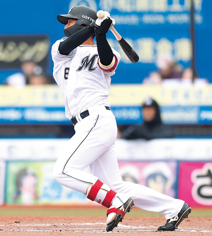 ロッテ1位・西川史礁 背番「6」で右の強打者継承！「ロッテ