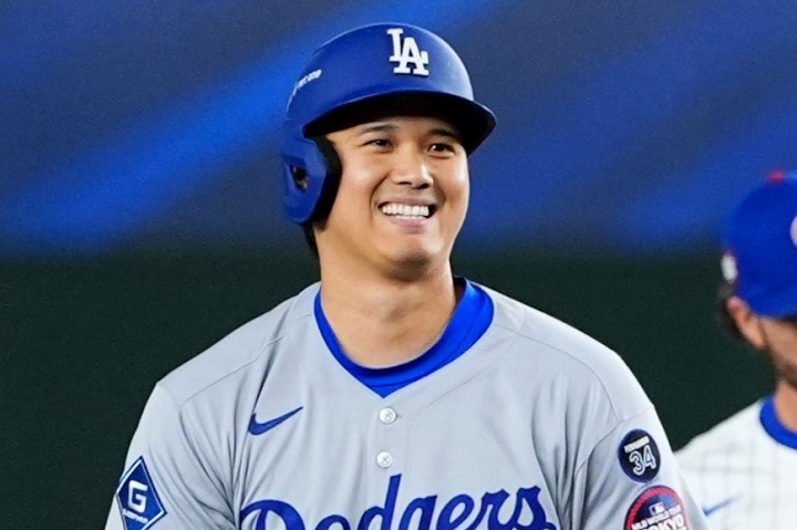 大谷翔平が「久々に緊張して」と笑顔で日本での開幕戦を