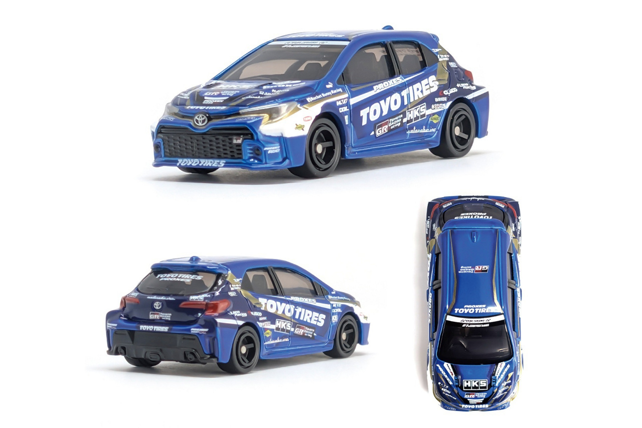メタリックなボディがかっこいい！トミカ「Team TOYO TIRES