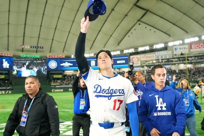 使用済みチケット】3/18 MLB東京シリーズ カブス ドジャースsss席