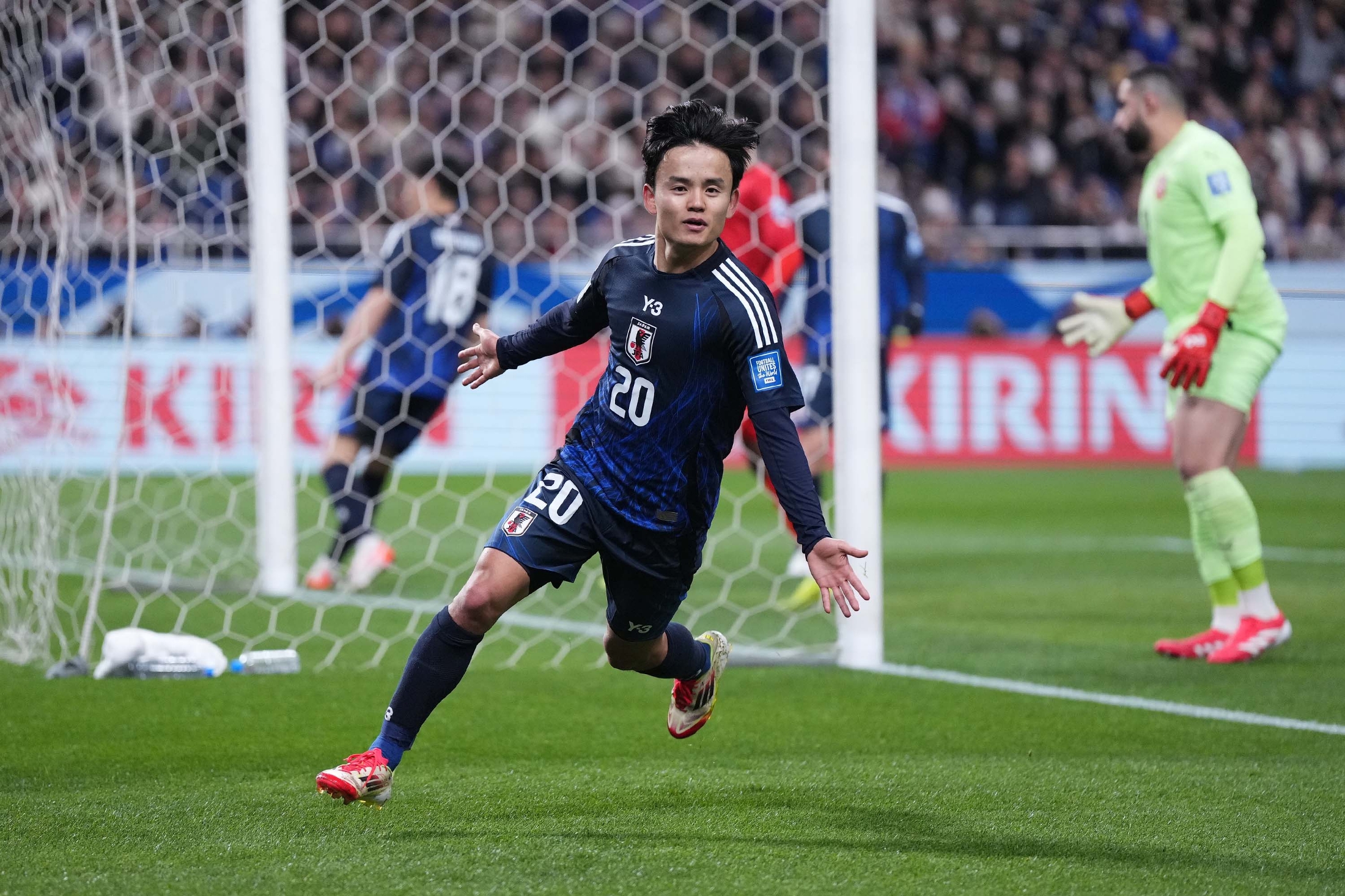 日本代表】久保建英、ついに無双する！ 1G1AでW杯出場決定試合の