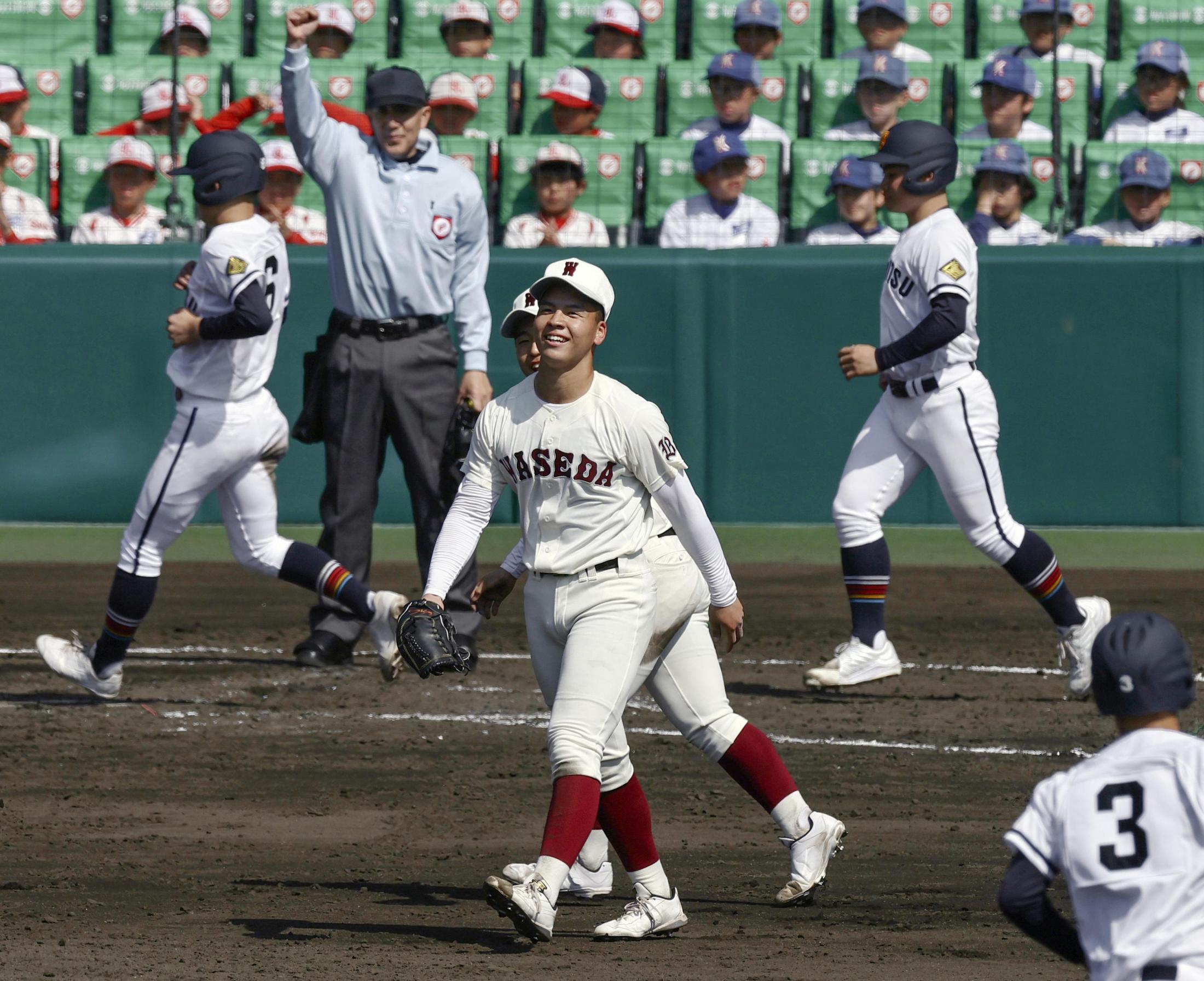 祝甲子園ベスト16 早稲田実業 早実 グラコン 実使用 高校野球 高校野球：早実が9年ぶり夏の甲子園へ、日大三を10―9で破る
