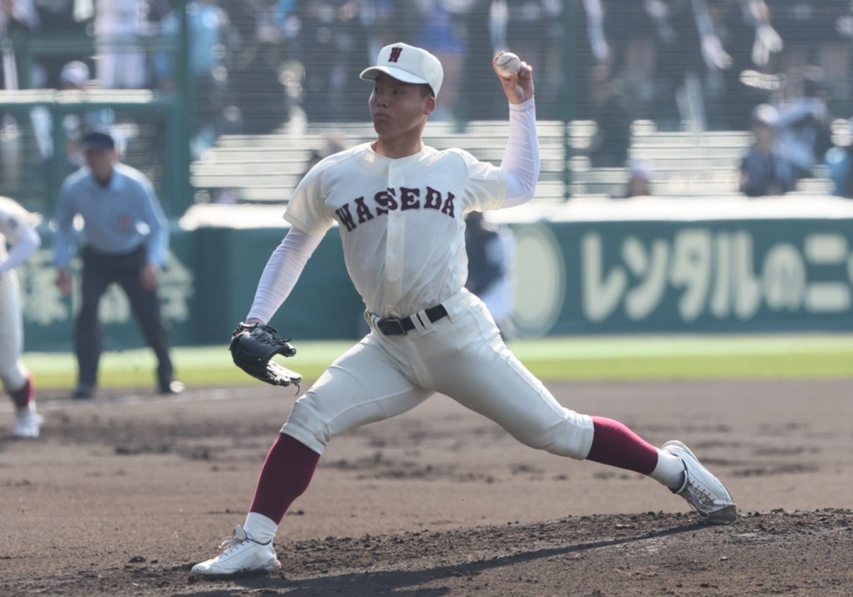 早稲田実が101年前の決勝のリベンジに成功！エース主将の左腕
