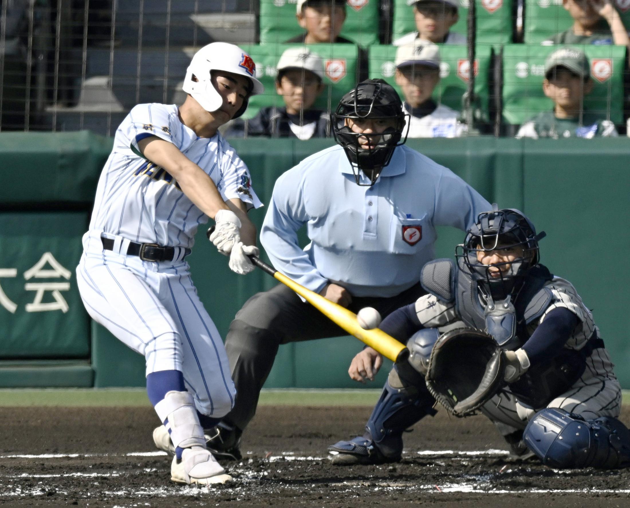 健大高崎4―3敦賀気比 健大高崎、先発の下重が力投（共同通信