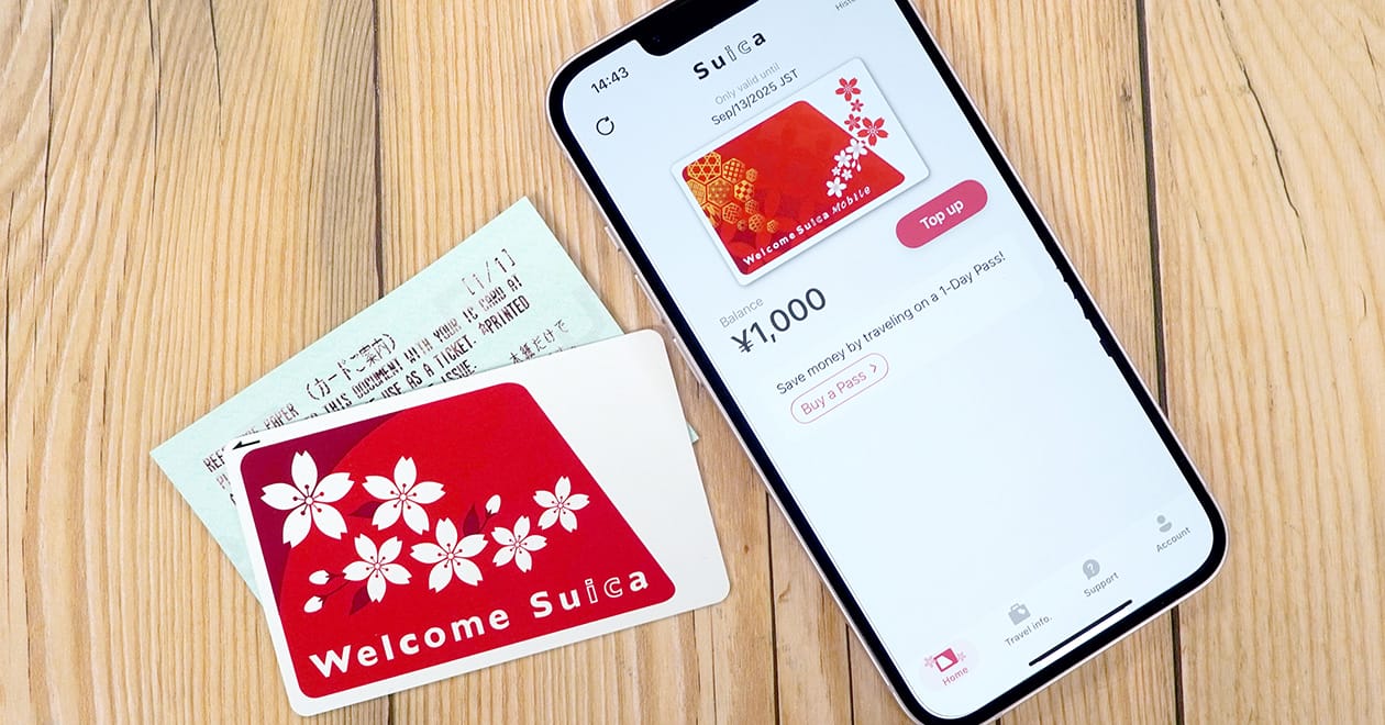 訪日外国人用「Welcome Suica」にモバイルアプリが登場！ カード