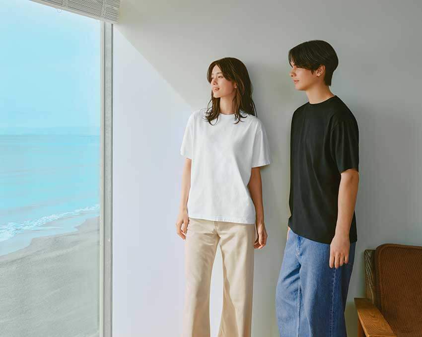 新店舗限定】「ユニクロ×ロンハーマン」のエアリズムTシャツ発売