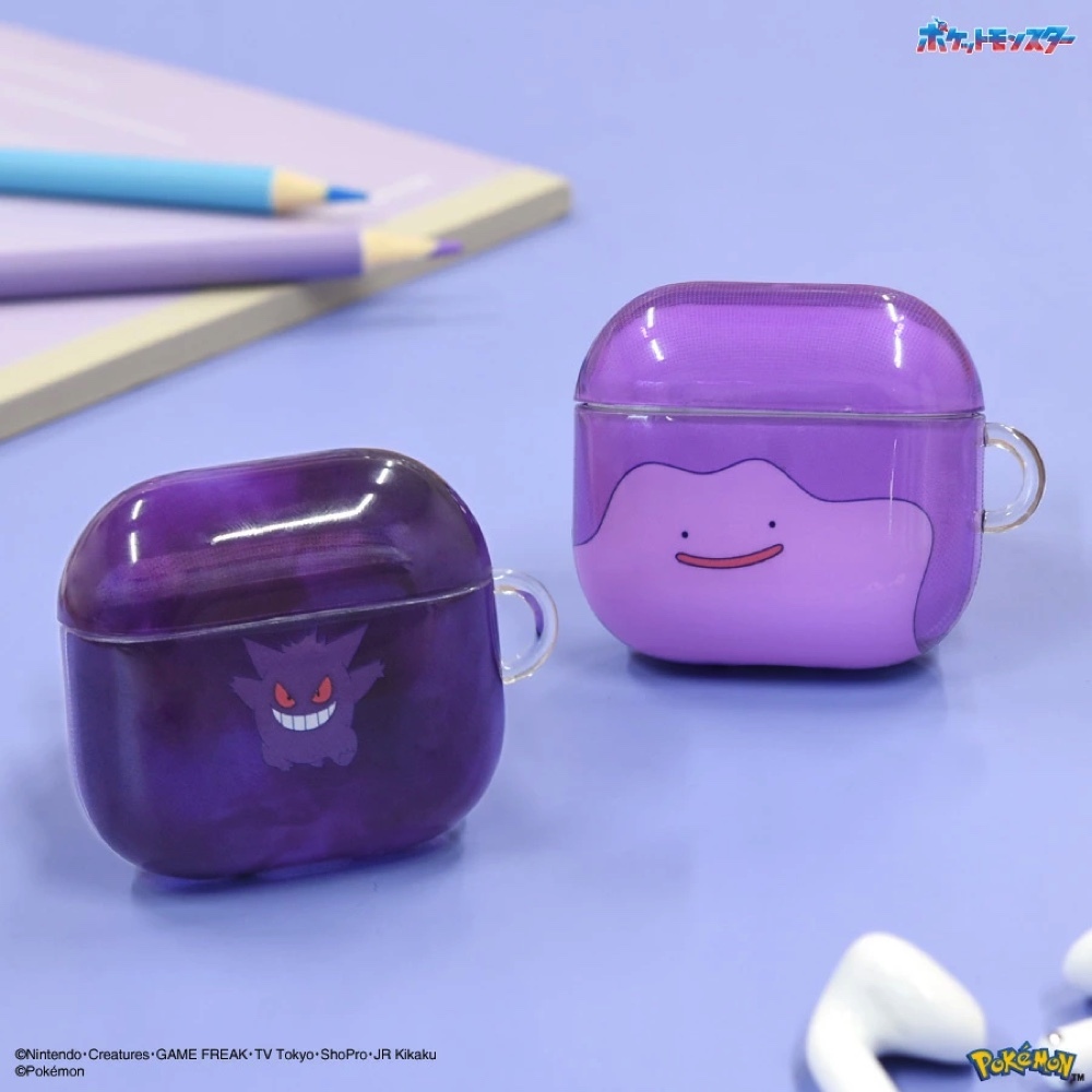 ポケモン』のAirPodsケースが登場 ゲンガー＆メタモンの2種類で4