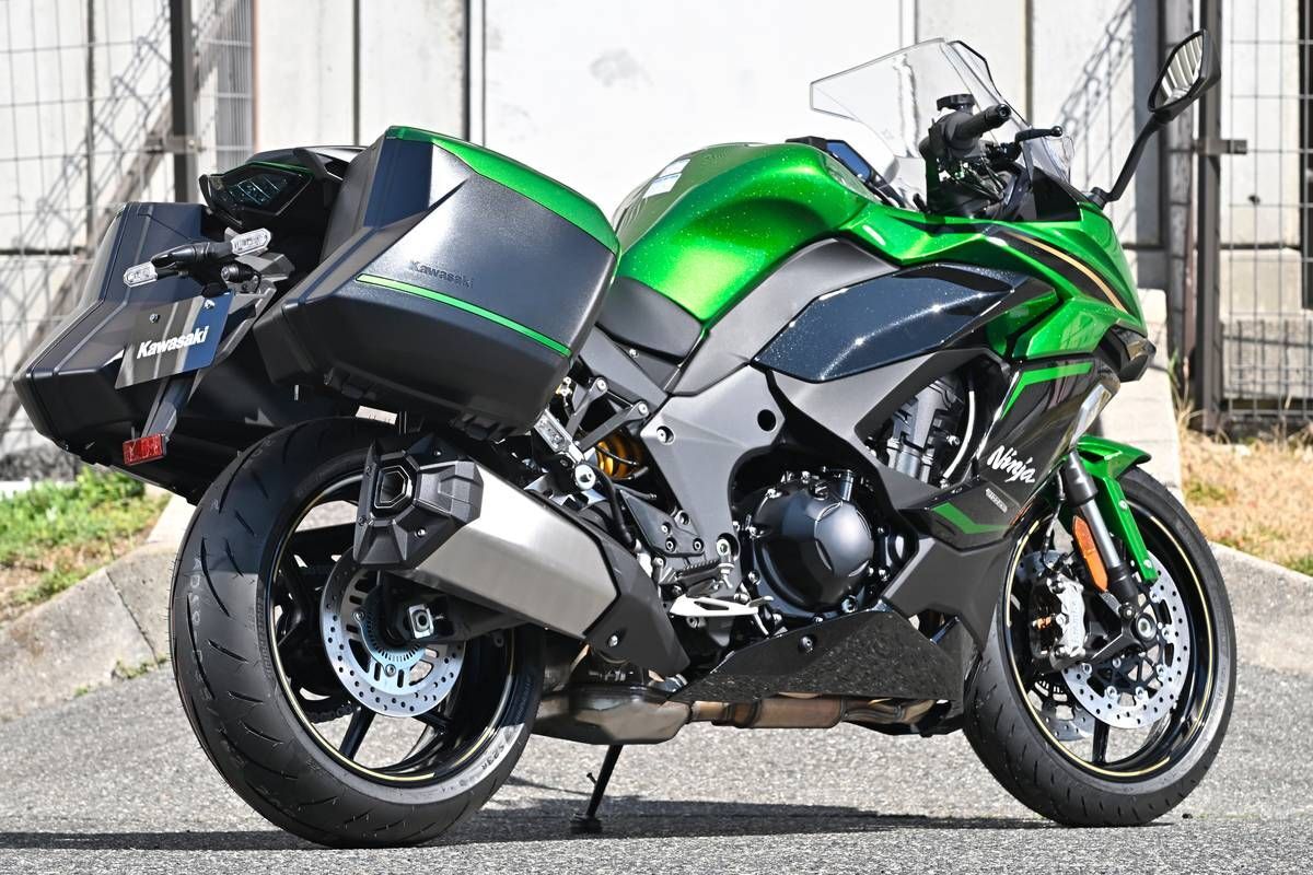 2025年新型「Ninja1100SX SE」日本初公開！ ブレンボ&オーリンズ