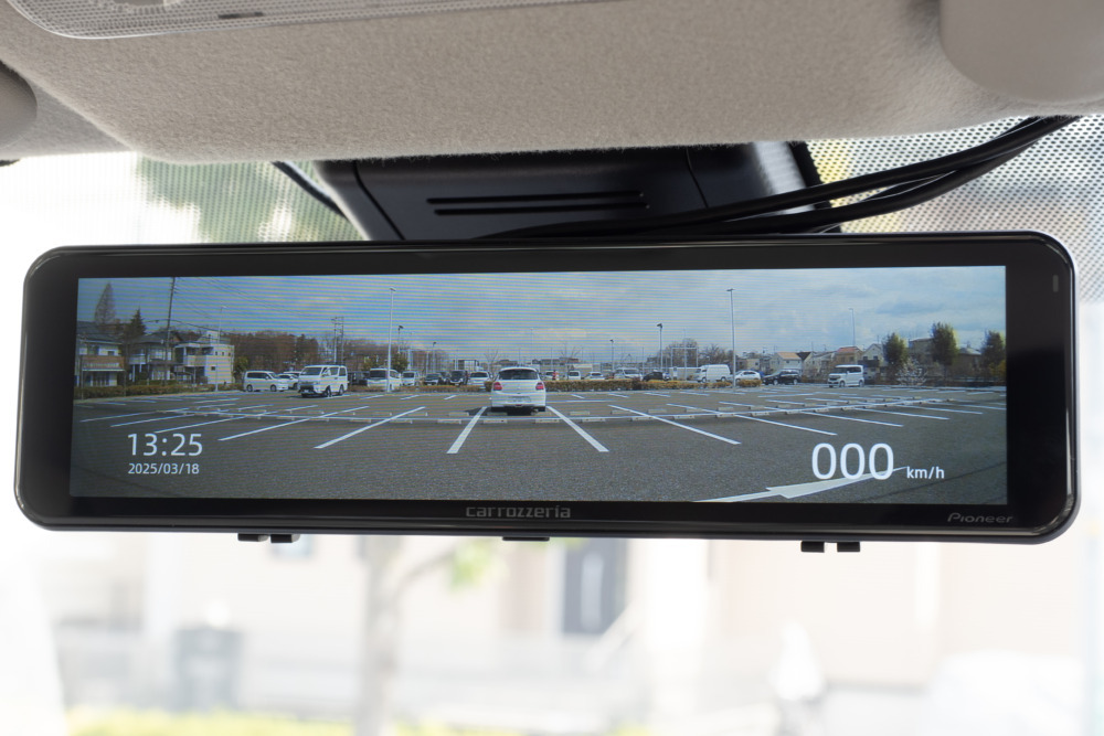 アクセサリー Pioneer VREC-MS700D 前後2カメラ 370万画素高画質 デジタルミラー型ドライブ