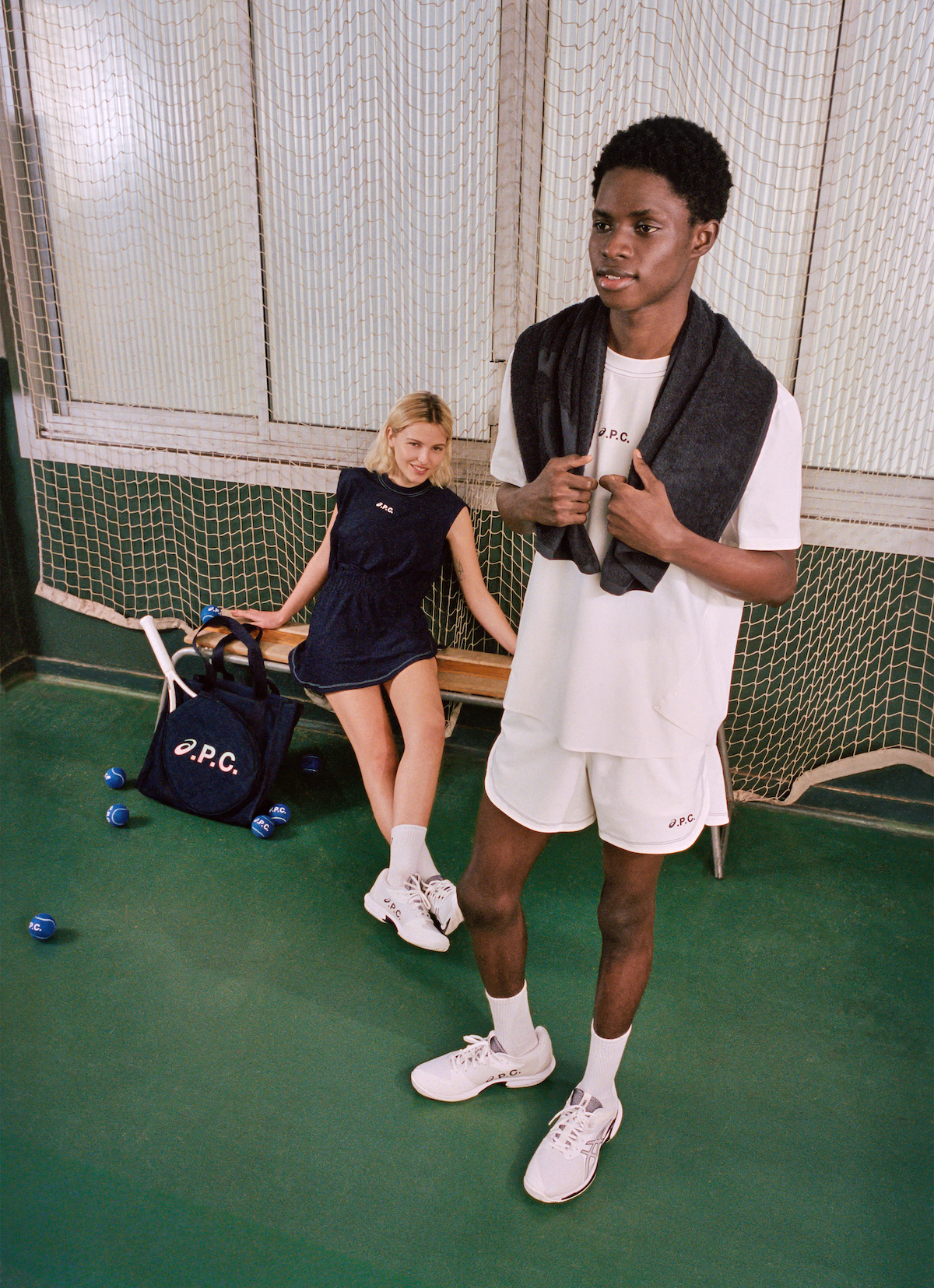 A.P.C.」×「ASICS」コラボ！ テニスコレクションが登場（Numero