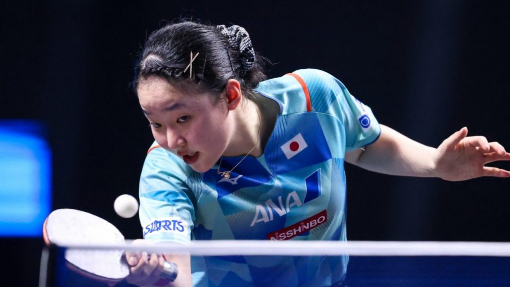張本美和が日本勢トップとなる5位に浮上｜卓球女子世界