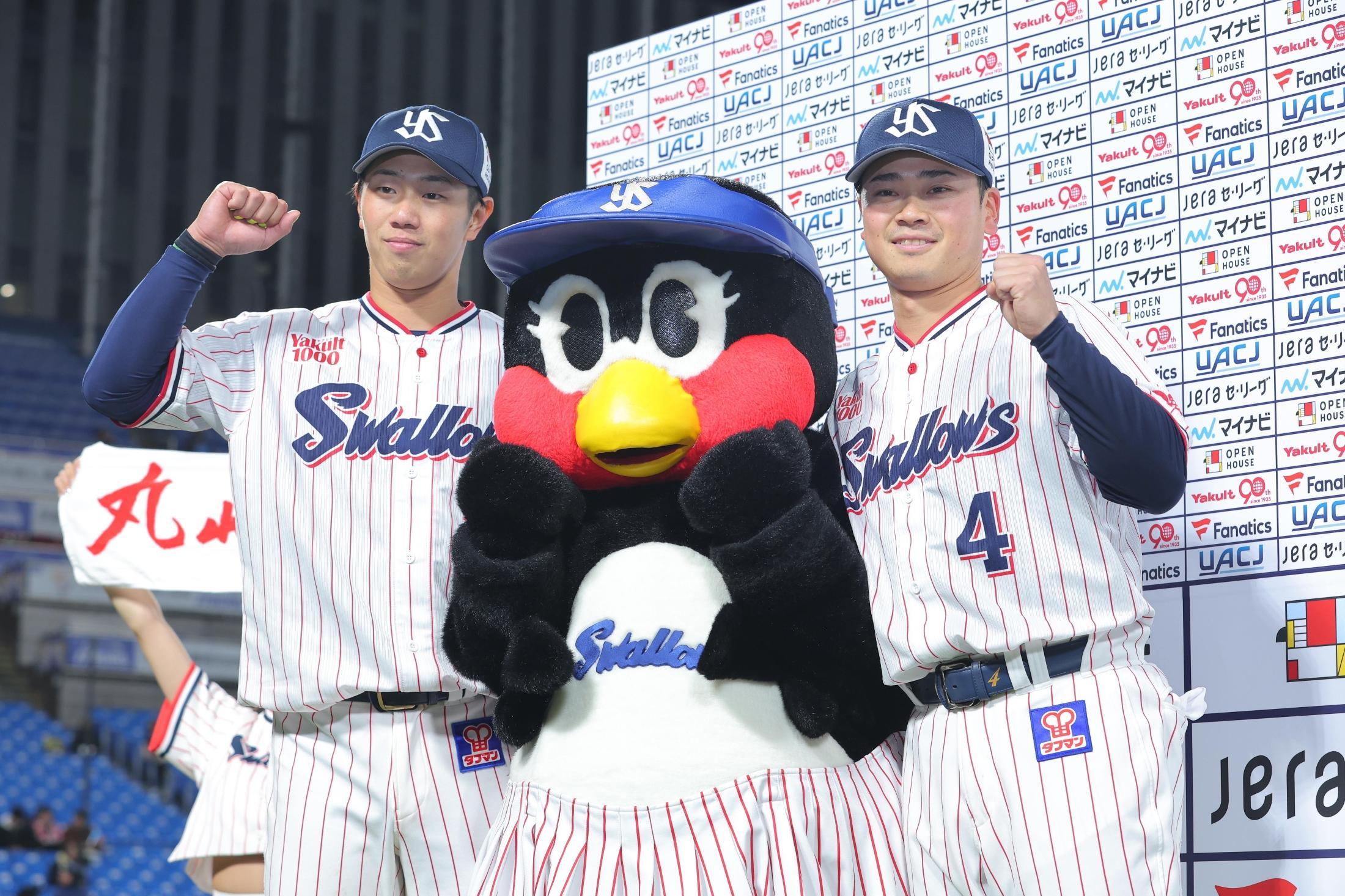 ヤクルト】丸山和郁「絶対に優勝するという気持ちを持っていき
