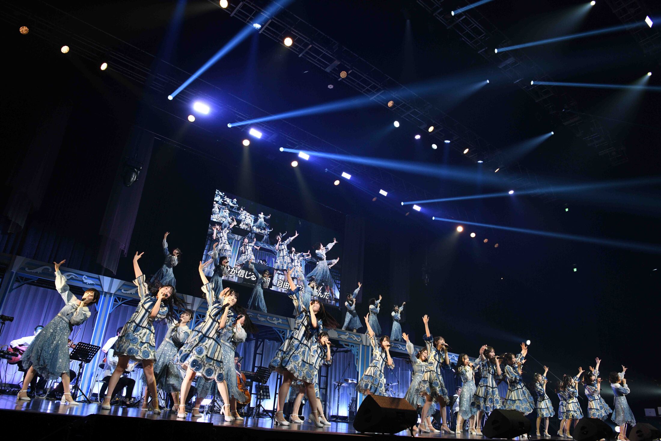 STU48 東京での8周年記念コンサート、8000人の壁とストレートに