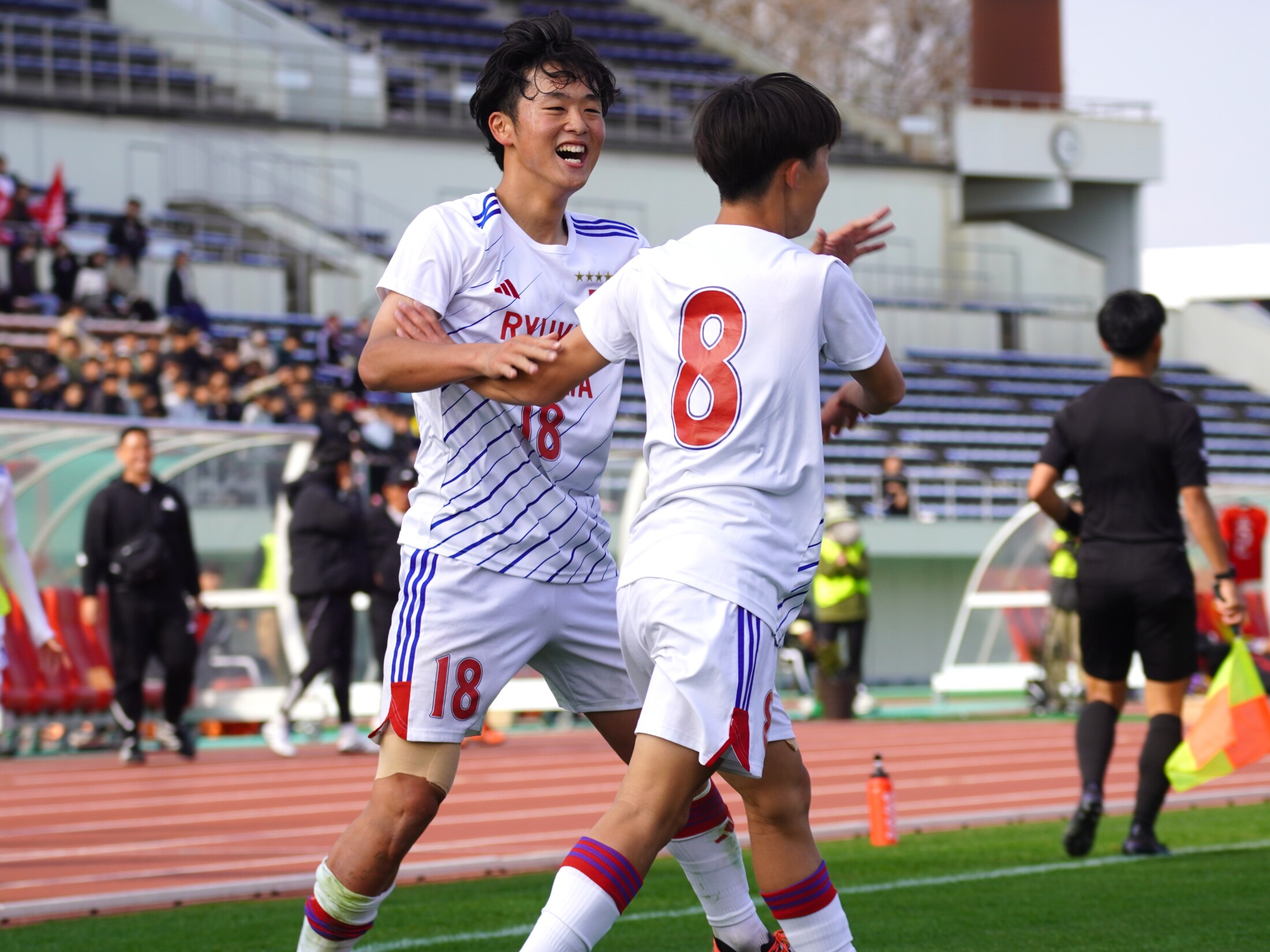 MOM5051]流通経済大柏FW金子琉久(3年)_国立決勝はスタンドから