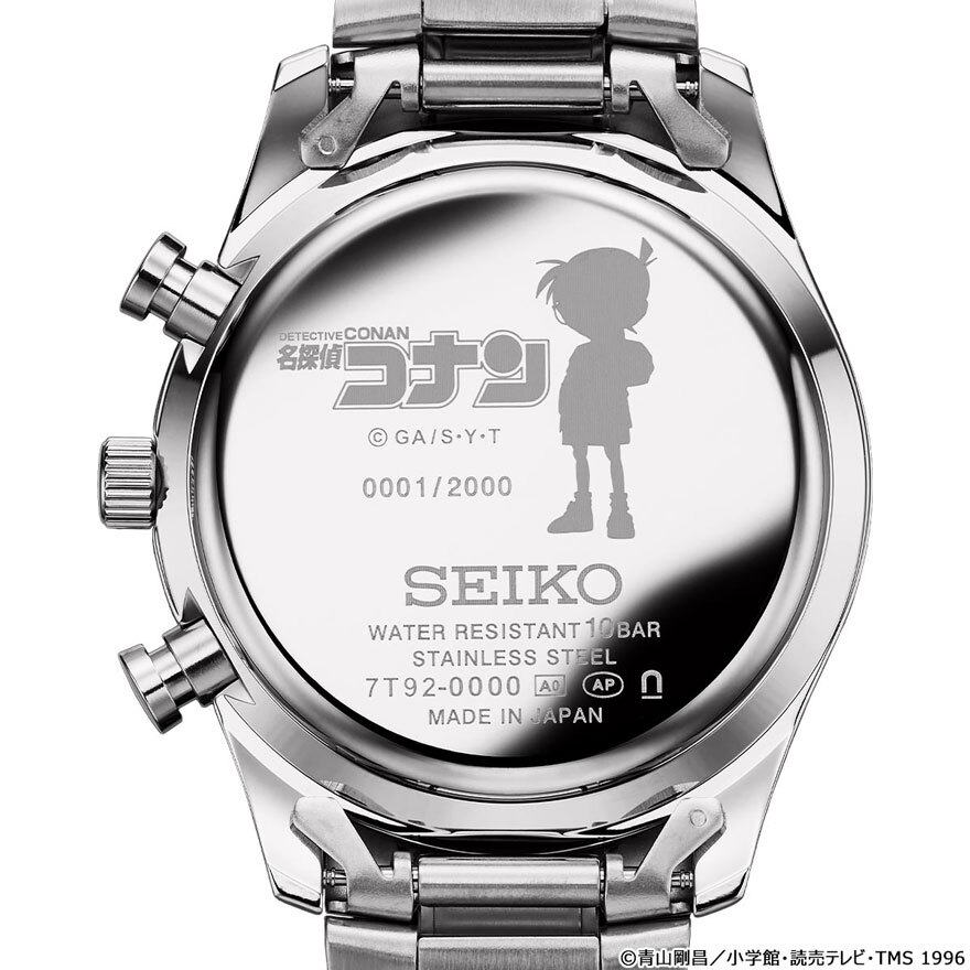 未使用 世界5000本限定 腕時計 ルパン三世vs名探偵コナン SEIKO