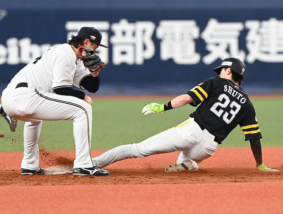 ソフトバンク周東佑京が通算200盗塁達成 NPB史上80人目（西スポ