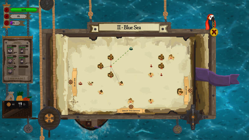 デッキ構築型ローグライク海戦ストラテジー『Red Rogue Sea