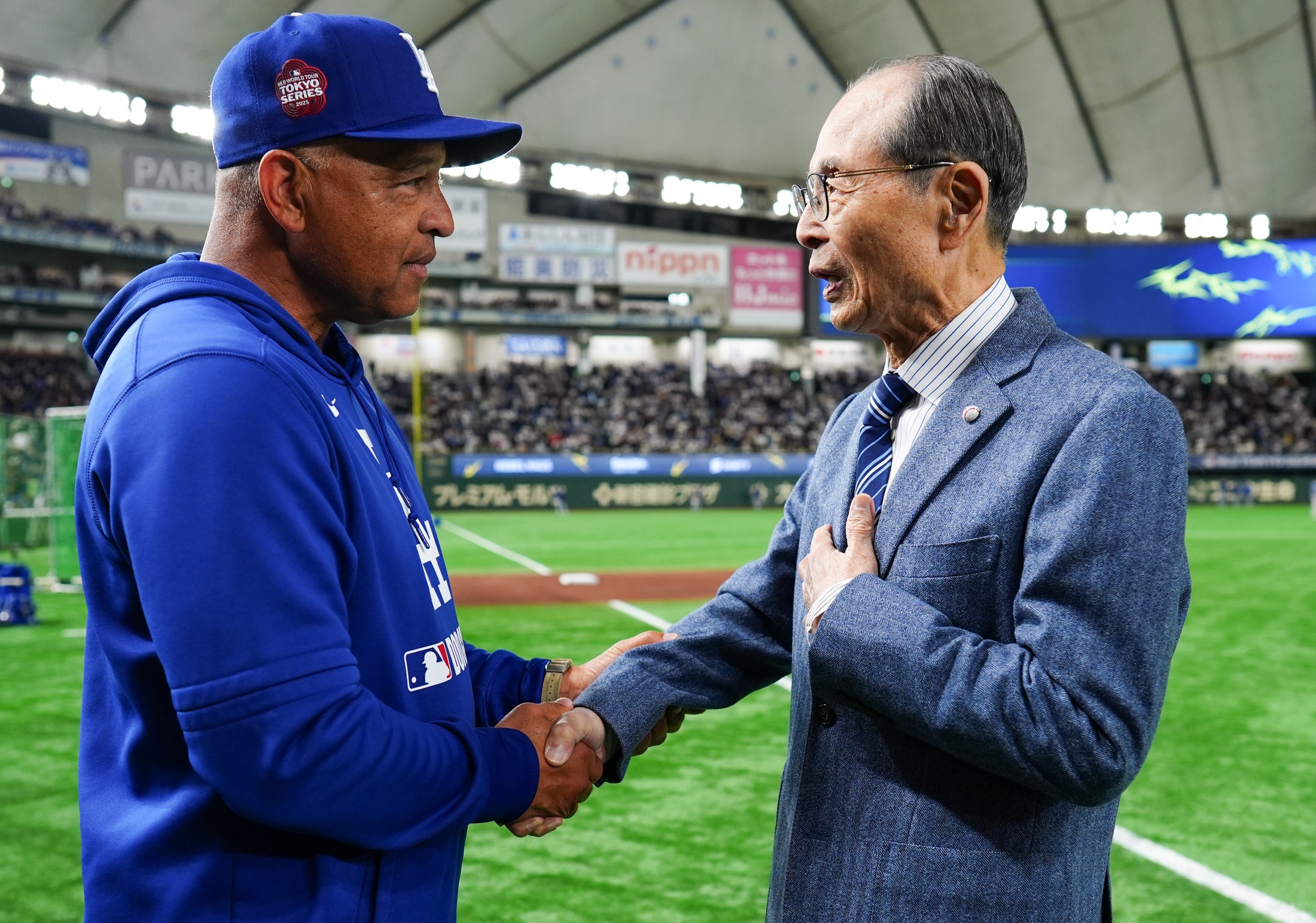 日本遠征で際立った王貞治氏の凄み 米球界のスターたちが脱帽