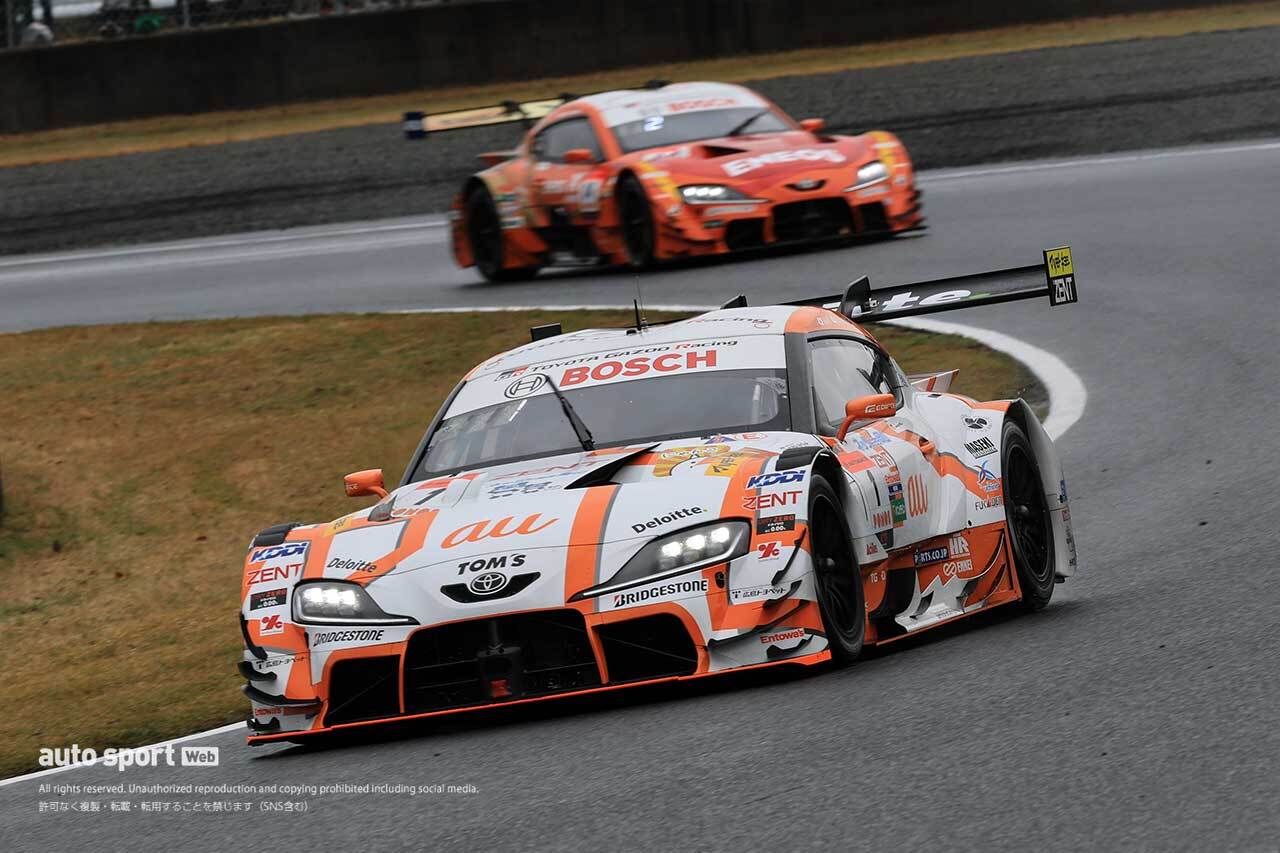 やっぱり強かった1号車au TOM'S GR Supra。フルコースイエロー2