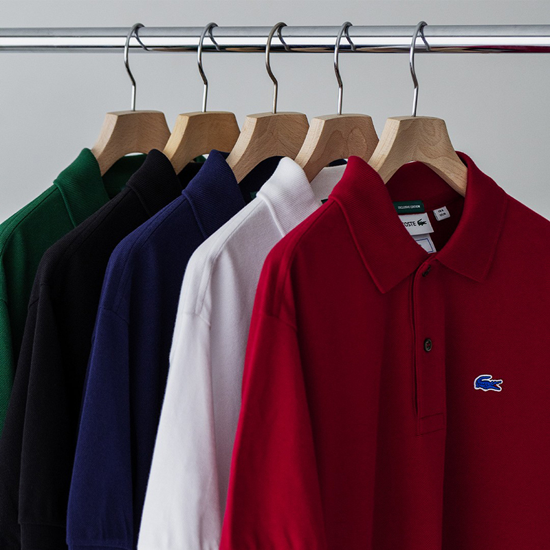 ⭐︎希少品⭐︎LACOSTE×SHIPS 別注 長袖ポロシャツ LACOSTE ポロシャツ 「SHIPS別注」LACOSTE: NEW 70's ドロップ