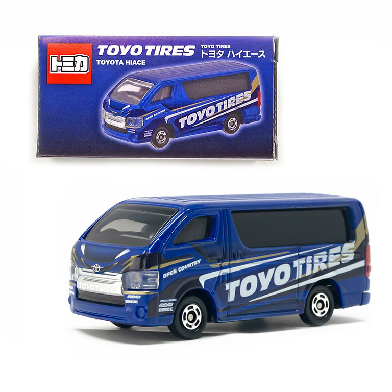 トミカとTeam TOYO TIRES DRIFTのコラボモデル「ハイエース」が