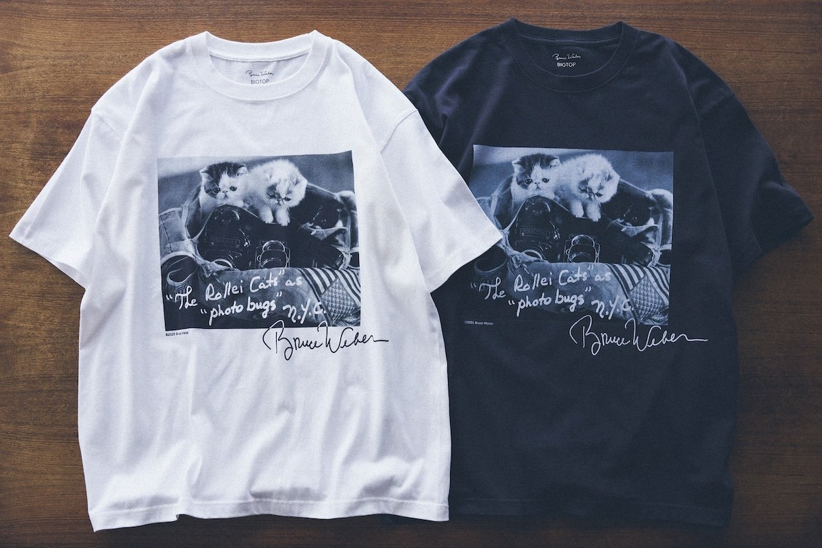 Bruce Weber×BIOTOP×10C / ブルース ウェーバー】ビオトープ別注