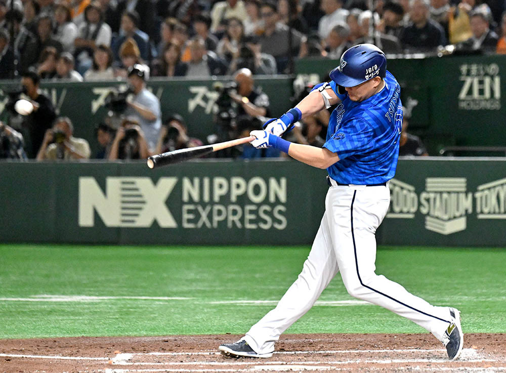 DeNA】筒香嘉智が今季1号アーチ「捉えている打球、増えてき