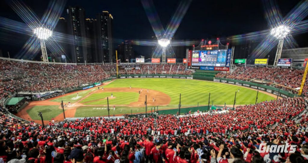 韓国プロ野球 KBO ロッテジャイアンツ#44 パク・キョンジン実