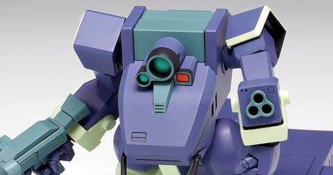 ウェーブ、「ボトムズ」のプラモデル「1/35スケール ツヴァーク