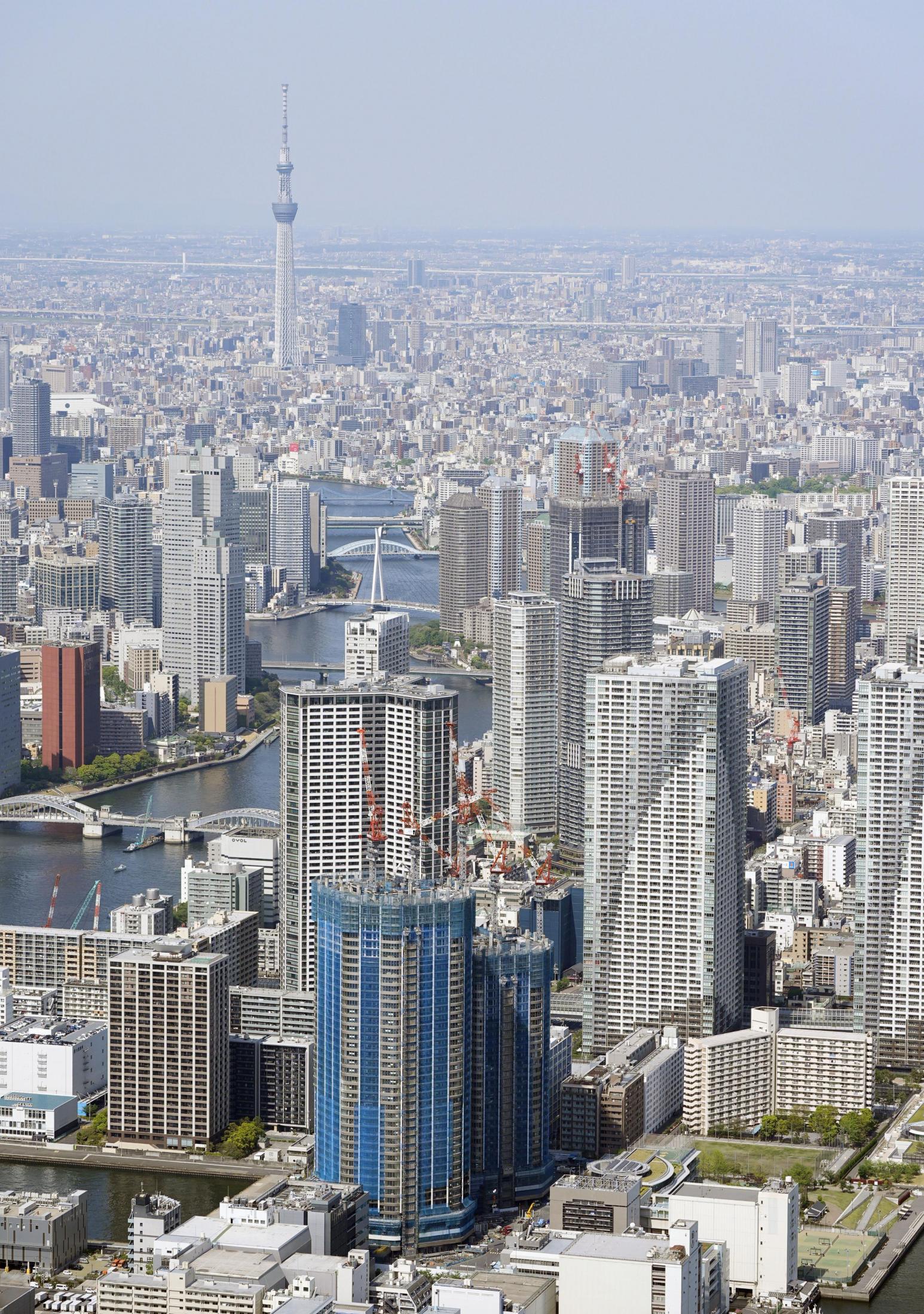 東京23区、マンション1億円超 2年連続、新築11％上昇（共同通信