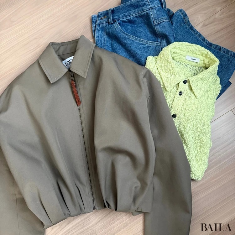 VALENTINO ヴァレンティノ シルク混 ジャケット ブルゾン ロエベ
