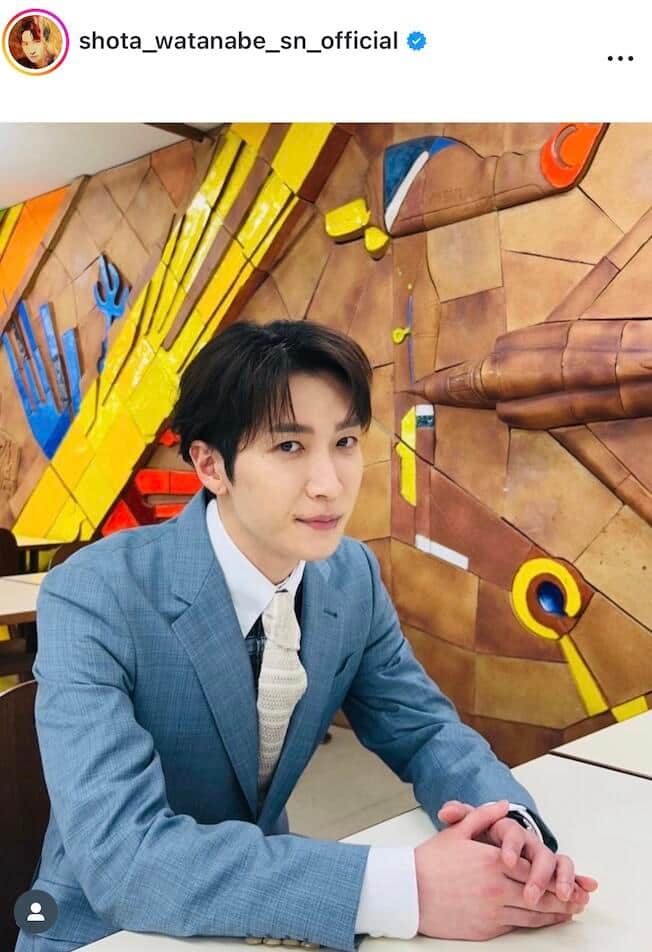 Snow Man渡辺翔太、キムタクと密着ツーショで最高の笑顔