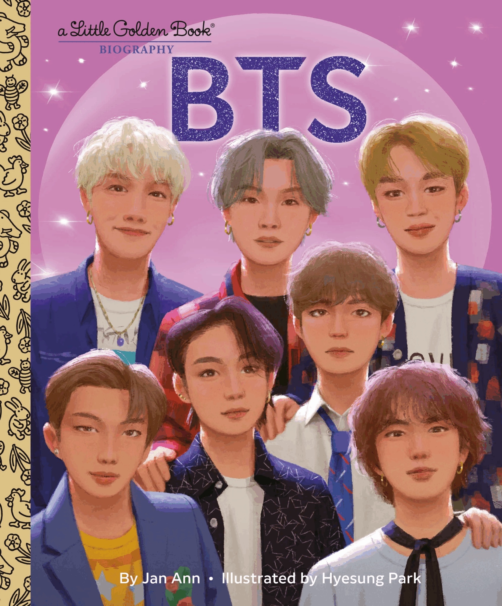 BTSが絵本に！『BTS: A Little Golden Book Biography』、9月