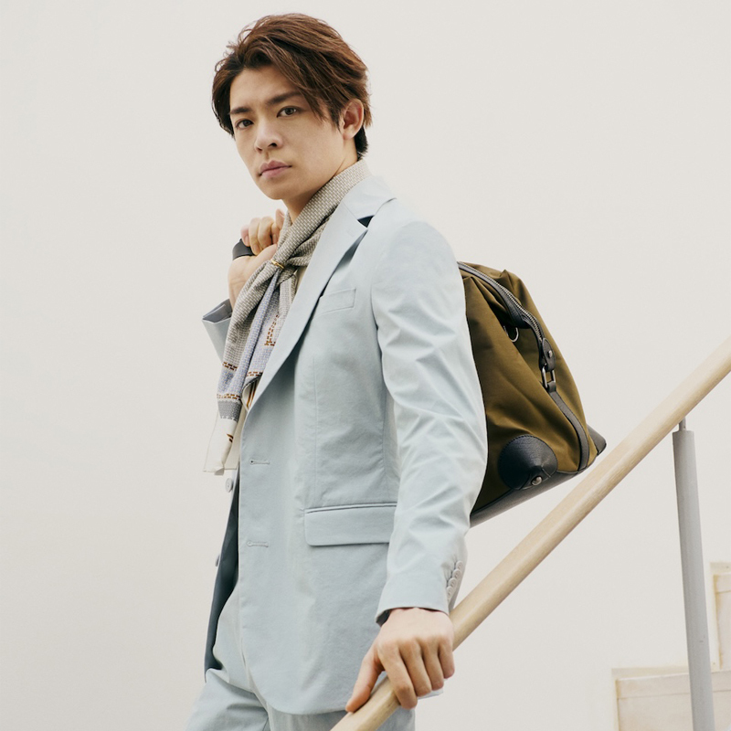 BANANA REPUBLIC 幾何学模様 半袖シャツ M 岸優太