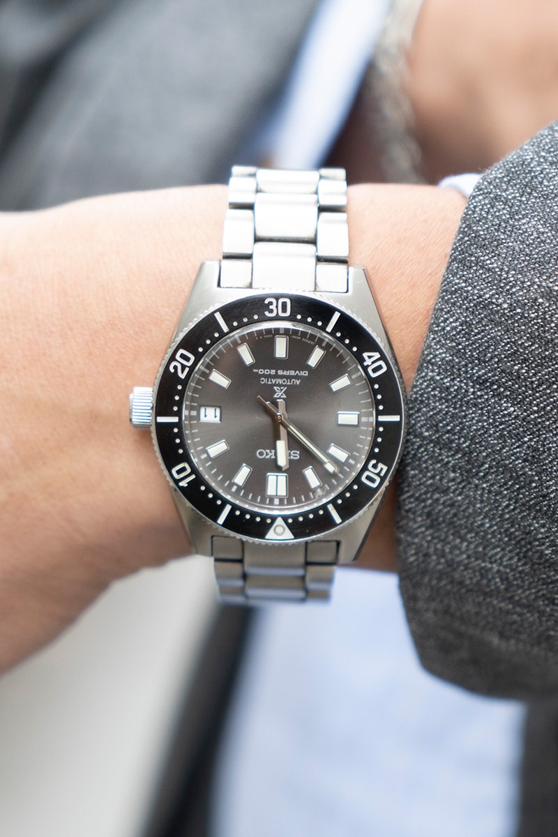 大人気「SEIKO」のダイバーズウォッチ、街ではみんな“きれいめ