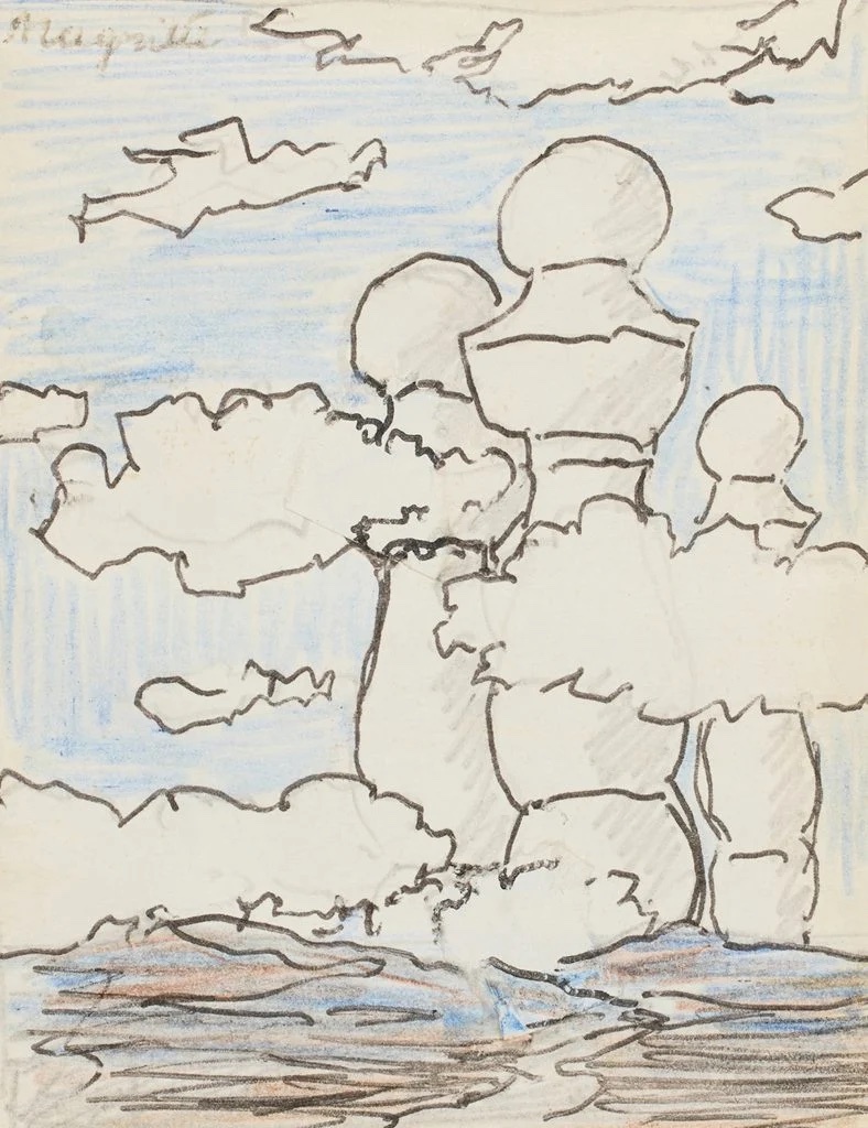 22万円で買った素描がマグリットの真作だった！ 2100万円の予想