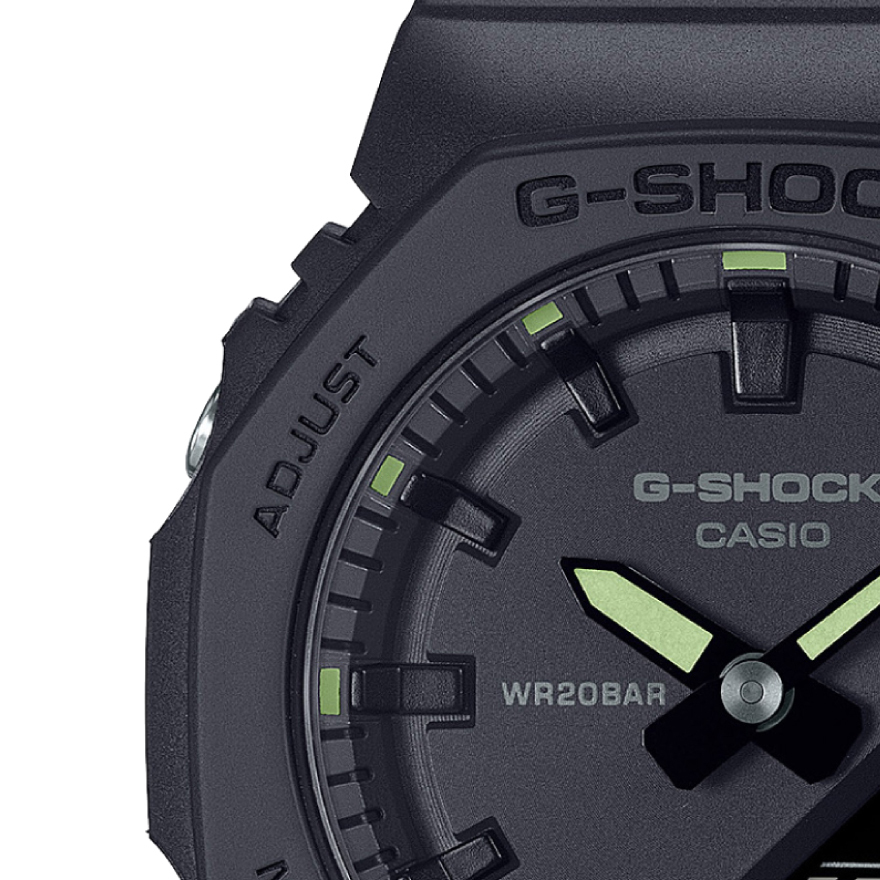 カシオ “G-SHOCK”新作【オールブラック調で2機種】八角形ベゼル