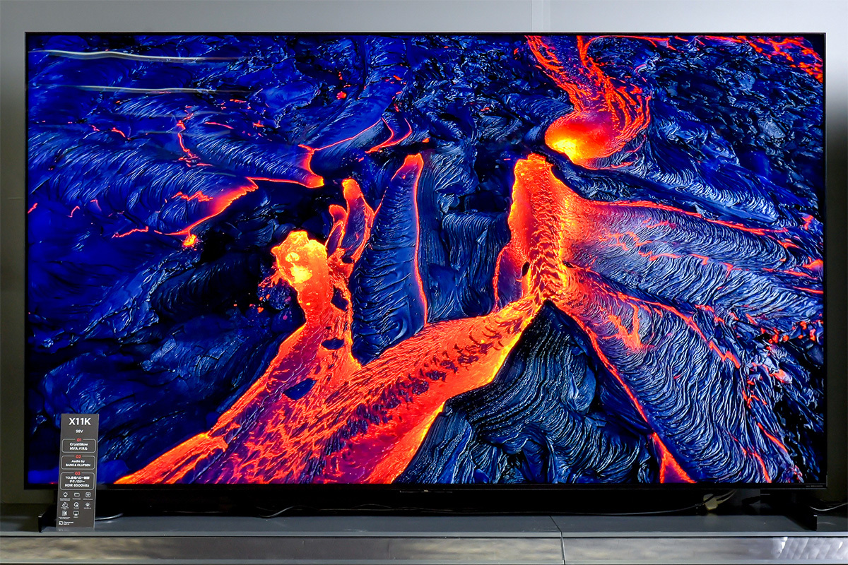 TCL、98型で超薄設計、B&Oサウンド搭載の最上位4K Mini LED液晶 TCL、98型で超薄設計、B&Oサウンド搭載の最上位4K Mini LED液晶