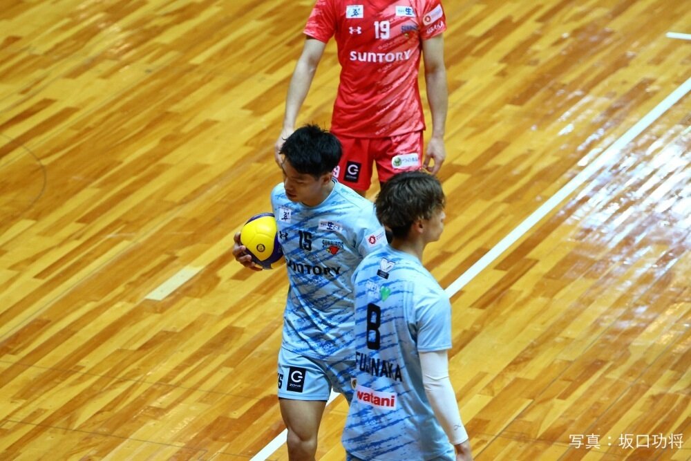 TC | 📸✨ #藤中颯志 選手 #サントリーサンバーズ大阪 #大同生命