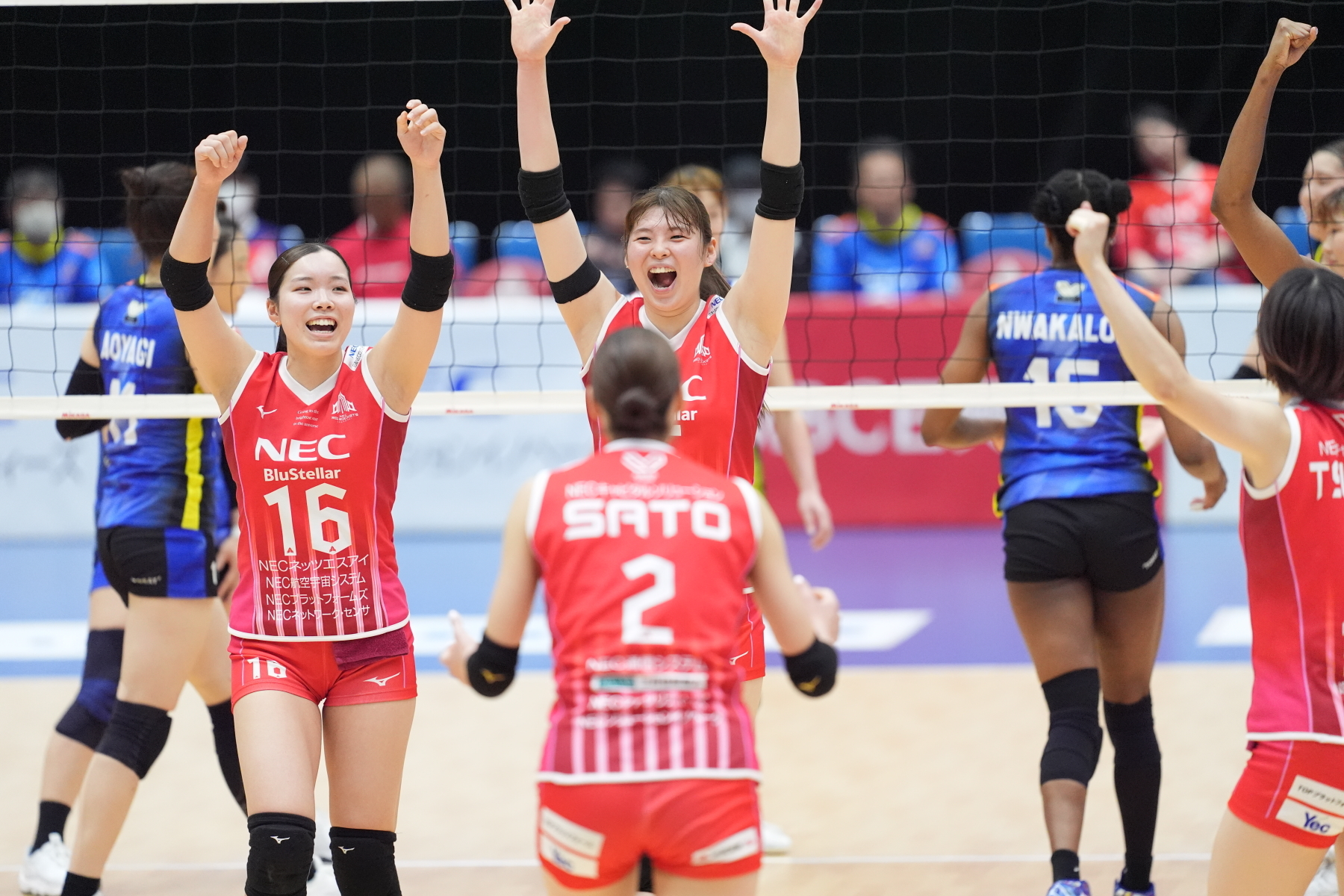 バレーボール(プロ選手が、使っていた 日本製鉄堺ブレイザーズ公式ページ(大阪、堺のバレーボールチーム)