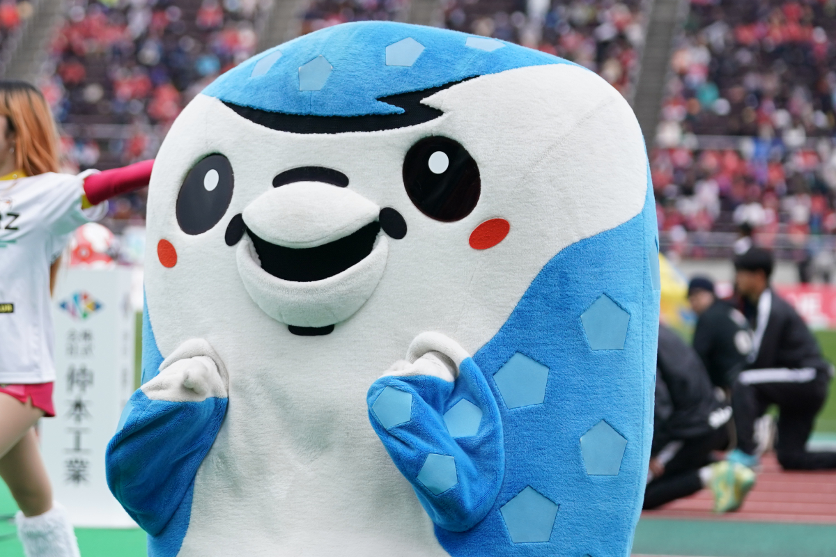 一番人気は！？ Jリーグ、マスコットフォロワー数8位。J3最多の2