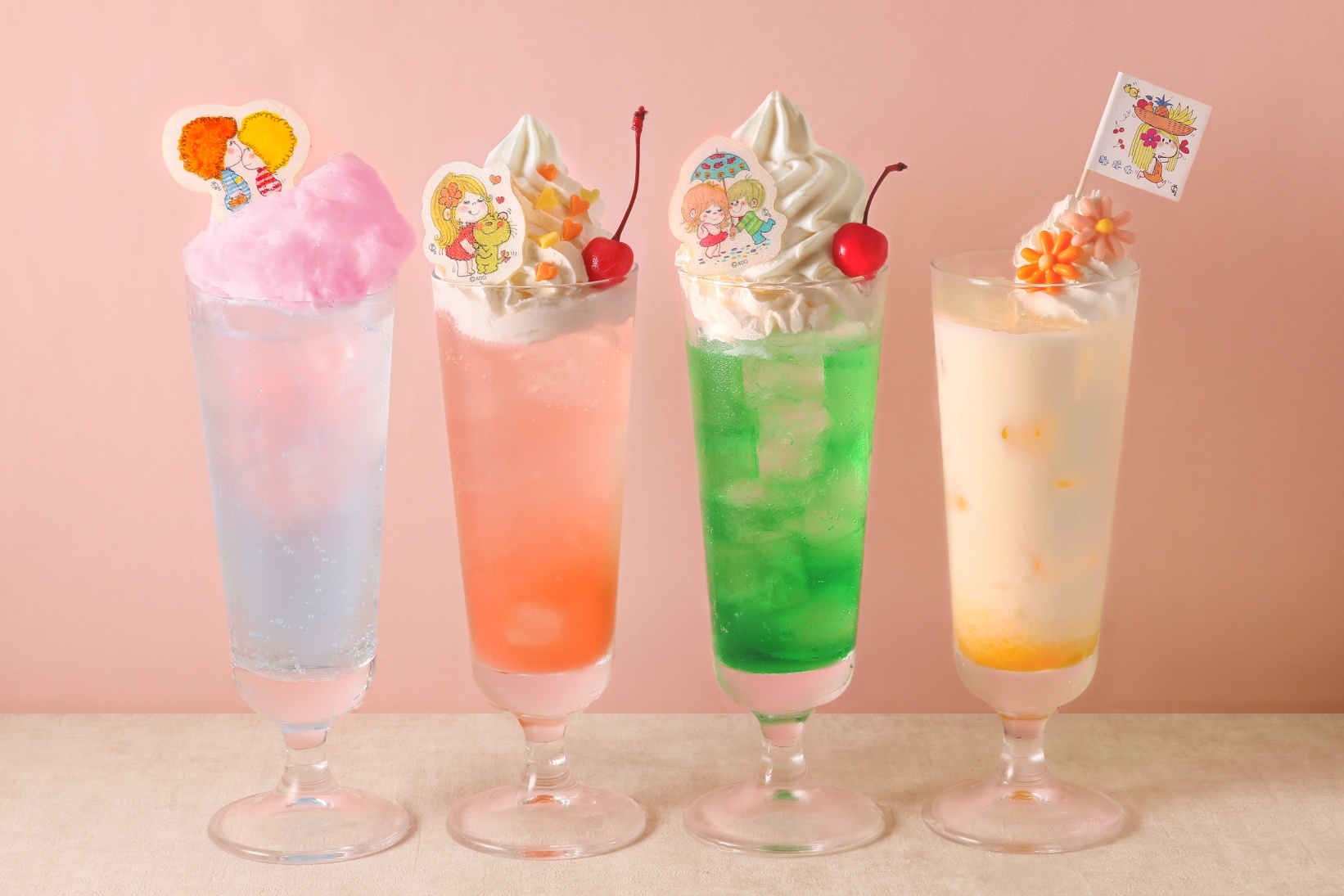 水森亜土のレトロかわいいグッズ&メニューがずらり!東京・大阪 水森亜土のレトロかわいいグッズ&メニューがずらり!東京・大阪