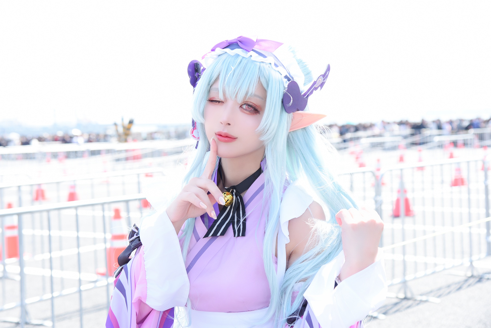 原神 コスプレ コスプレ】美ボディ映える『原神』雷電将軍の私服姿があざと