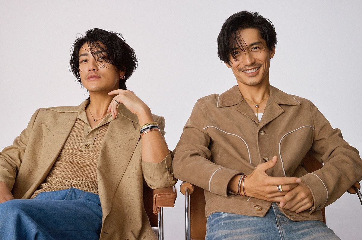 赤西仁と錦戸亮が表紙『Numéro TOKYO』特装版「亮ちゃんとの撮影