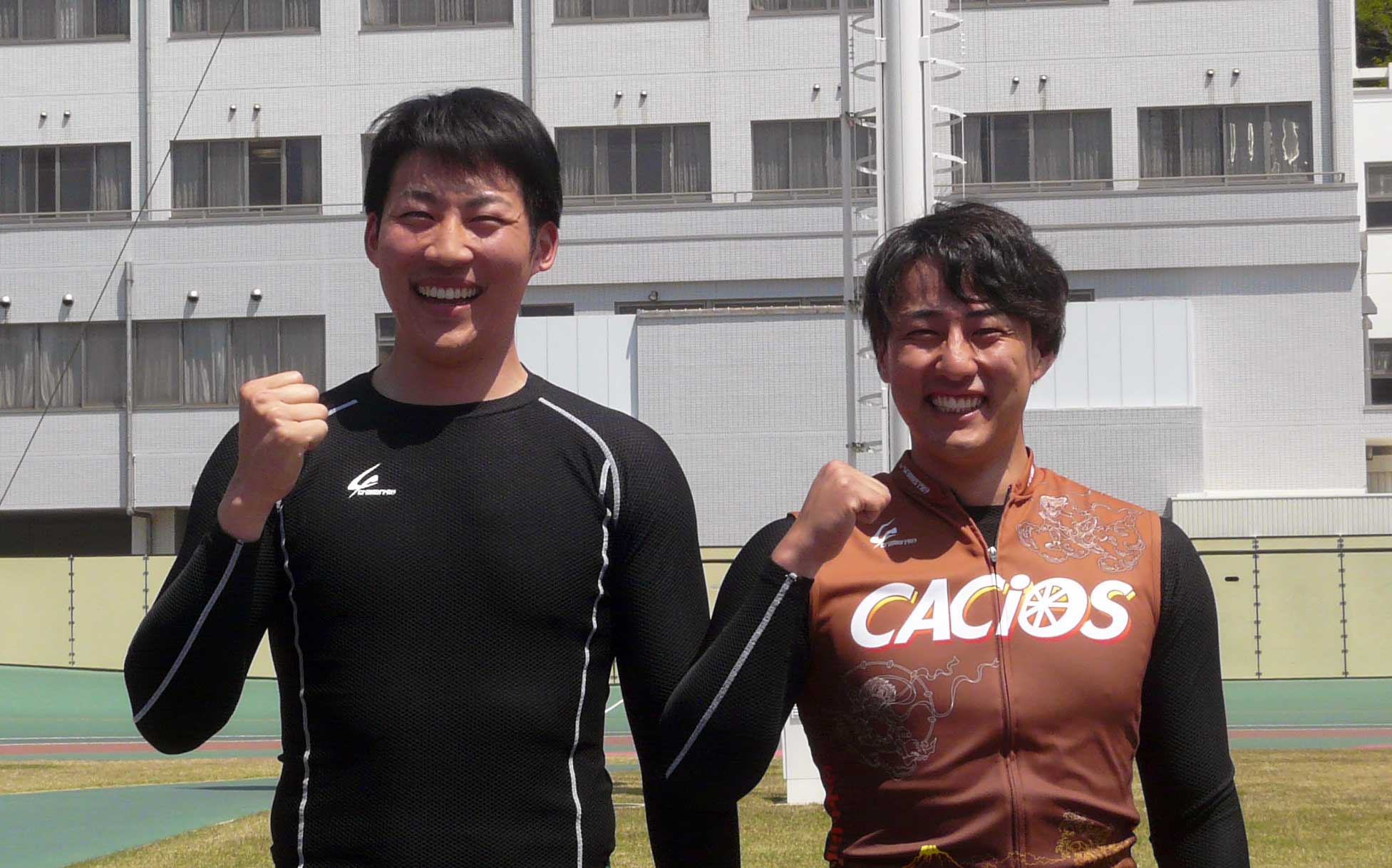 【防府競輪】山口支部所属の右近陸人と利川寛太がファンの前で意気込みを語る（東スポWEB） – Yahoo!ニュース