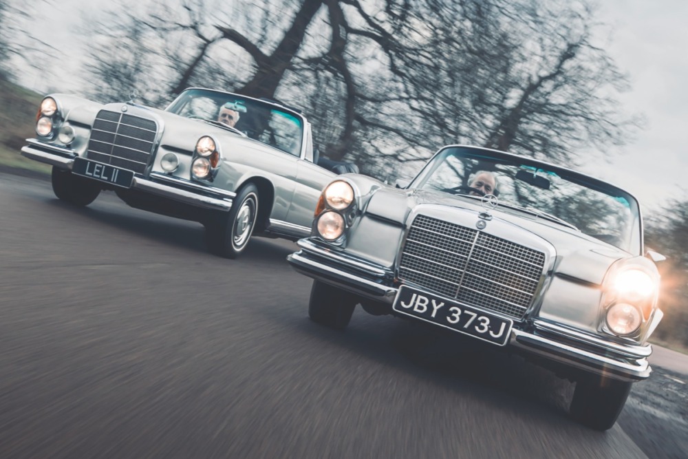 W111 メルセデスベンツ 280se 3.5 クーペ カブリオレ パンフレット 1969年 メルセデス・ベンツ280SE 3.5クーペ - Vintage Car VISCO