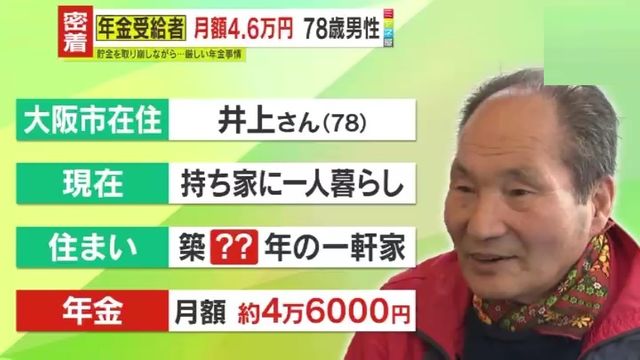 年金密着】「最期は『ありがとうな』と言って…」苦難の商売を