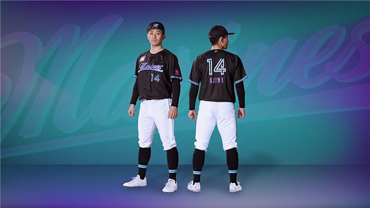 ロッテ】きらめきを味方につける／今年の夏のBLACK SUMMERユニが